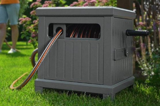 Привлекательный дизайн катушки сделает ее украшением любого сада или веранды.